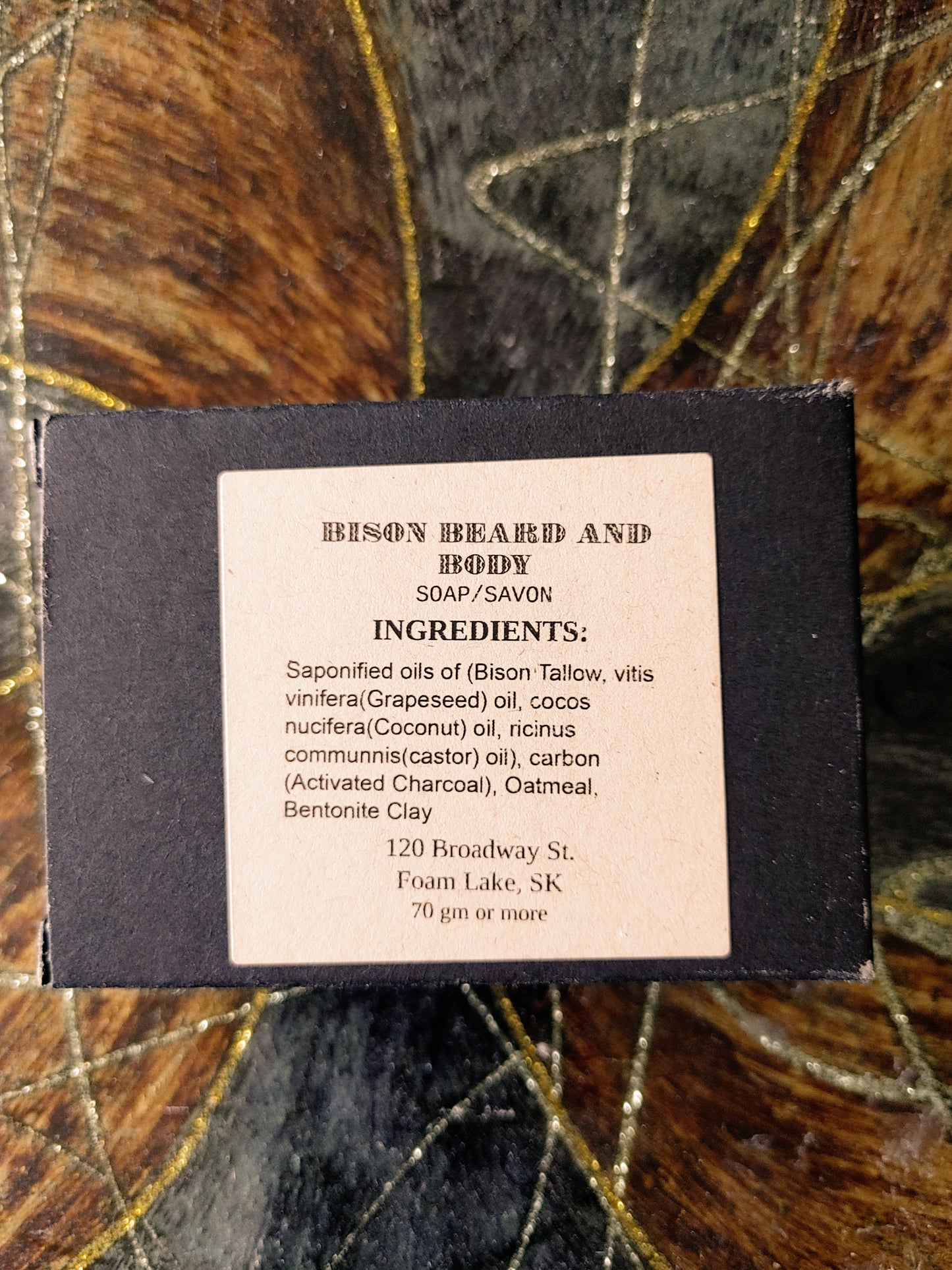 Soap~Charcoal & Oatmeal - Tallow Soap