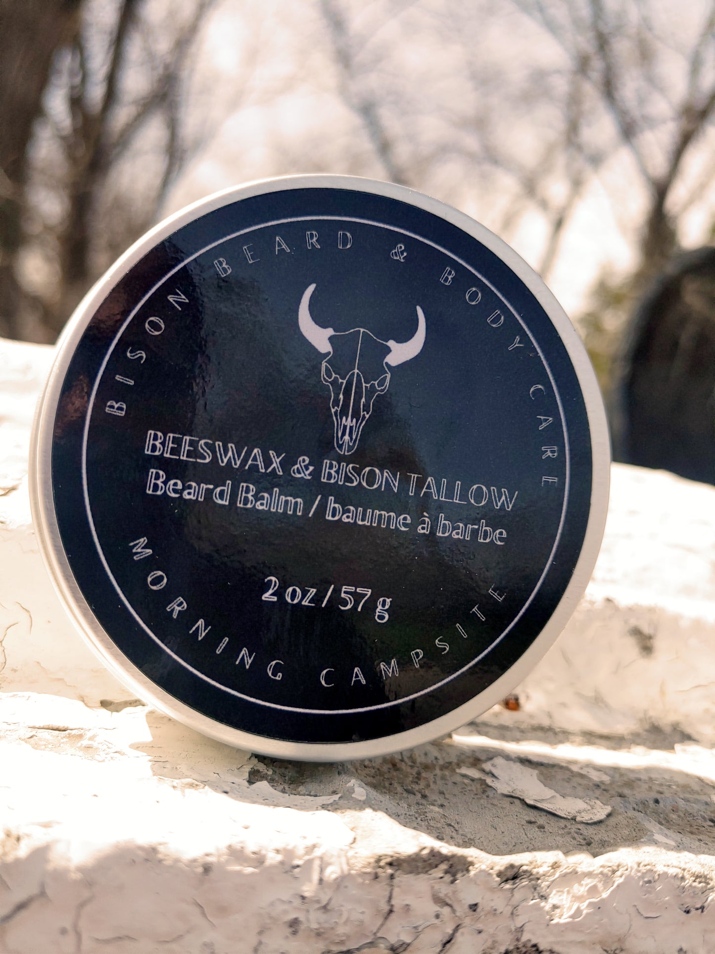 Balm~Bison Tallow & Beeswax Beard - 2 scents